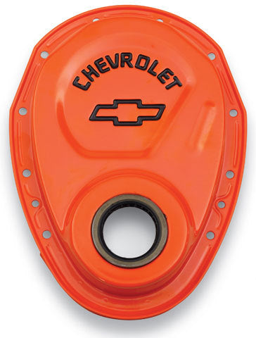 Timing Chain Cover - 69-91 GM Orange Engine Timing Cover Proform