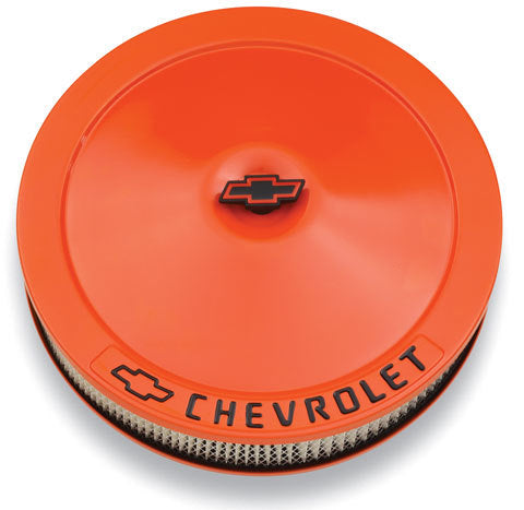 14in Air Cleaner - Orange Air Cleaner Assembly Proform