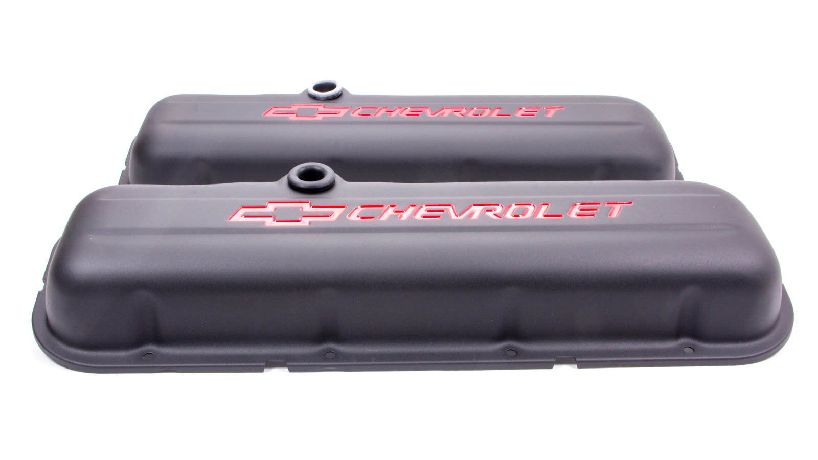 BBC Blk Crinkle V/C Short W/ Baffle Engine Valve Cover Proform