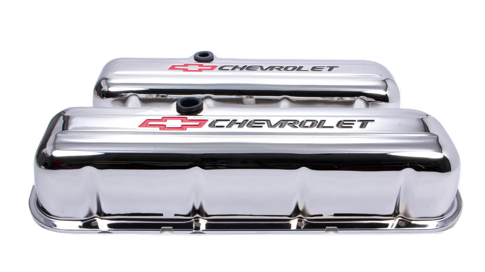 BBC Chrome V/C Tall W/ Baffle Valve Covers Proform
