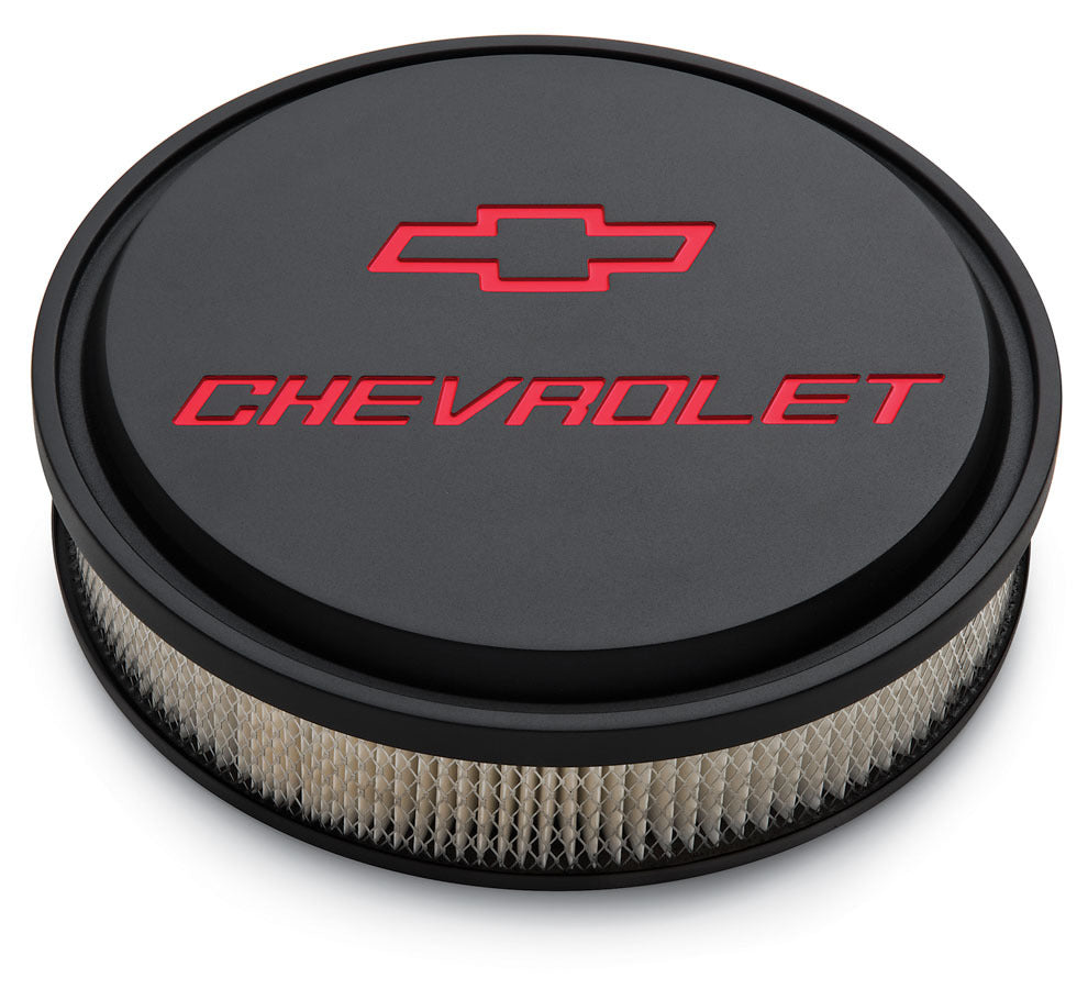 Slant Edge Bowtie Air Cleaner Black Crinkle Air Cleaner Assembly Proform
