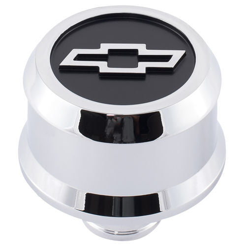 Bowtie Slant-Edge Breather Cap Blackfield Engine Crankcase Breather Cap Proform