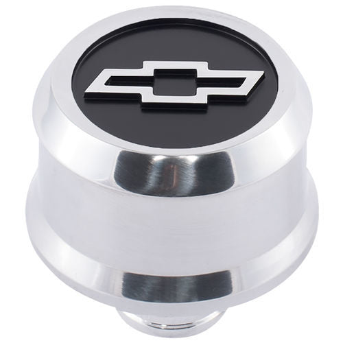 Bowtie Slant-Edge Breather Cap Blackfield Engine Crankcase Breather Cap Proform