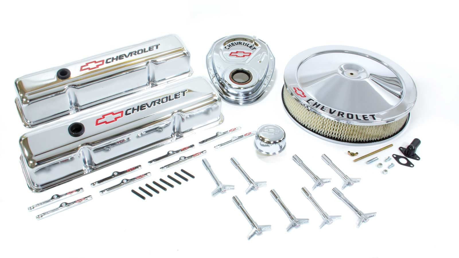 SBC Street Chrome Dress Up Kit Engine Dress Up Kit Proform