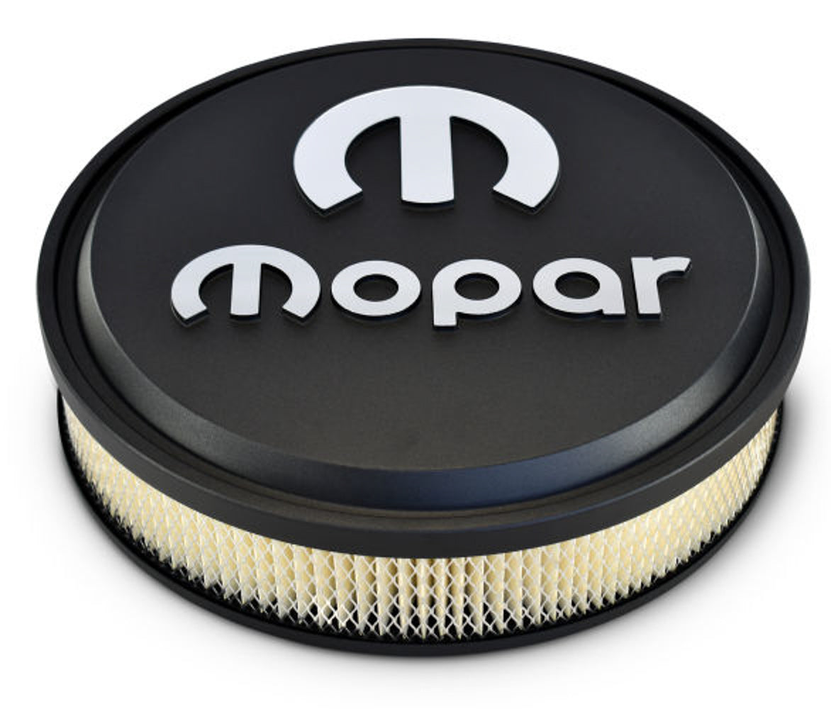 Mopar Slant-Edge A/C Kit Black Crinkle Air Cleaner Assemblies and Air Intake Kits Proform
