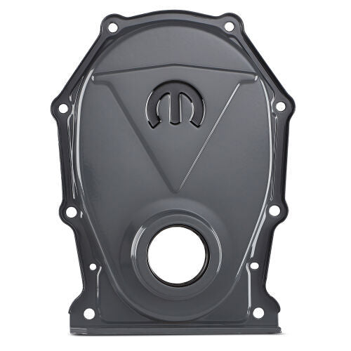 SB Mopar Timing Chain Cover Gray Engine Timing Cover Proform