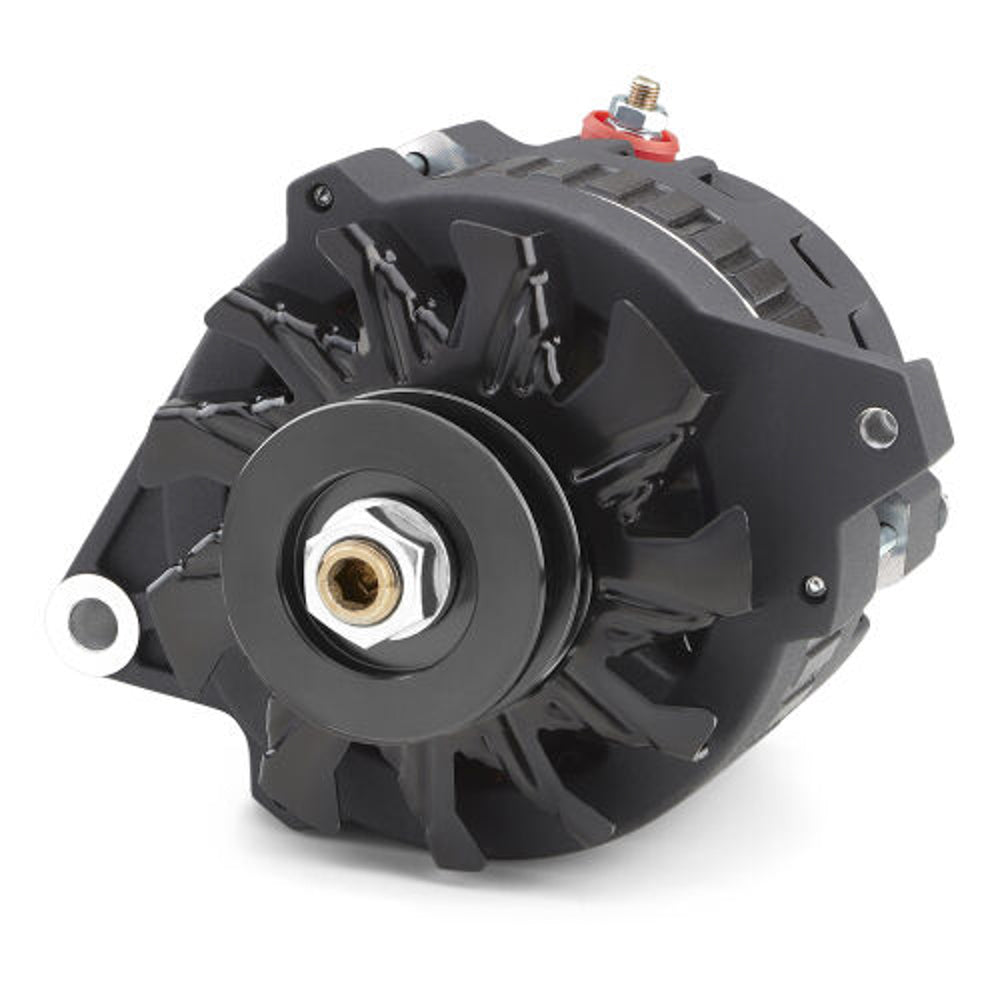 GM CS130 Alternator 160 Amp Black Crinkle Alternators/Generators and Components Proform