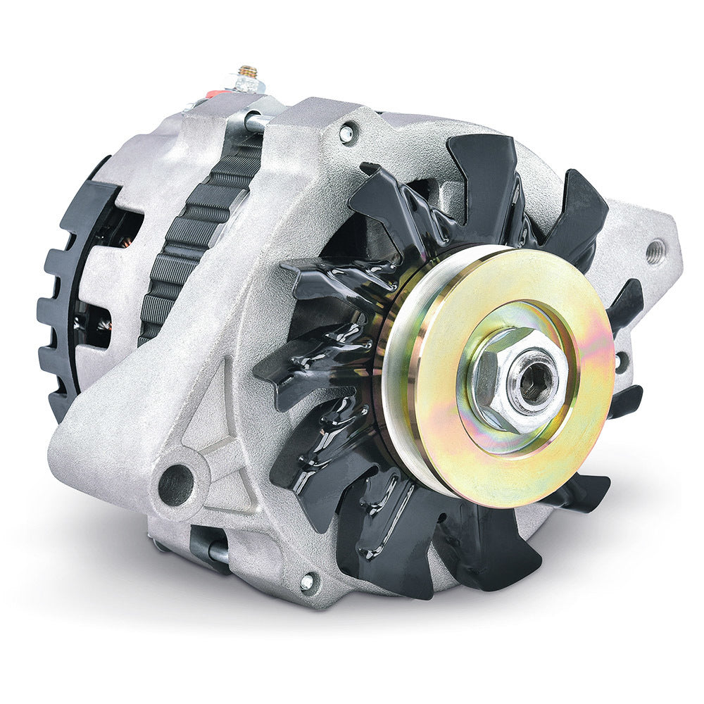 GM CS130 160 AMP Alter- nator Natural Finish Alternators/Generators and Components Proform