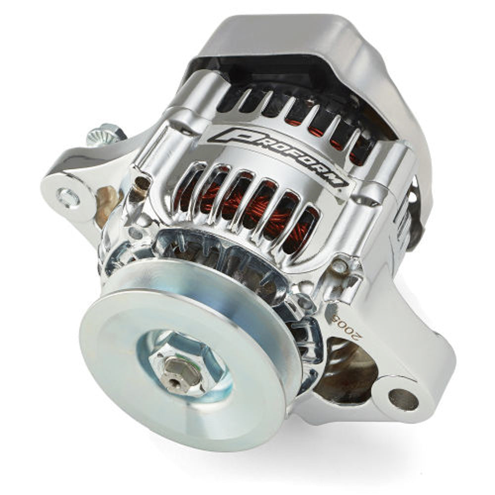 Alternator Mini 50 Amp 1-Wire Chrome Alternators/Generators and Components Proform