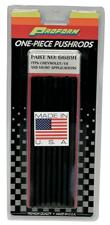 SBC 5/16in Chrome Moly Pushrods - 7.900in Long Pushrods and Components Proform