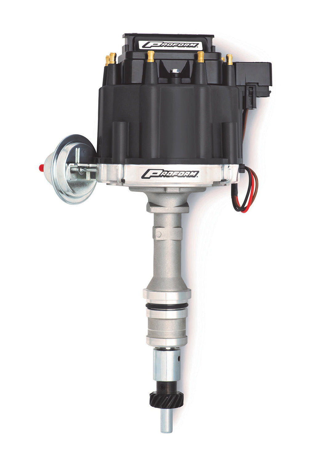 Ford 351W HEI Dist. w/Black Cap Distributors Proform