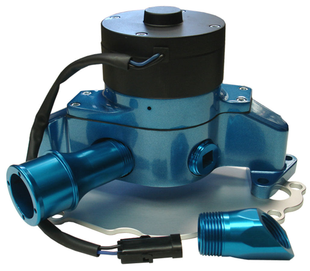 SBF Electric Water Pump - Blue Engine Water Pump Proform