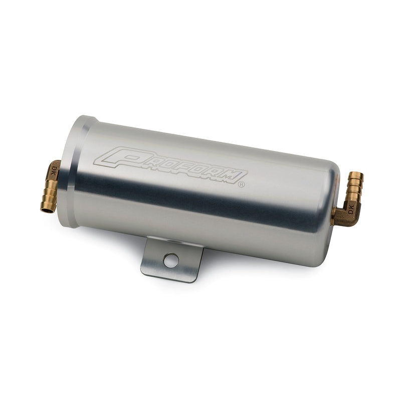 Radiator Overflow Can Billet Natural Finish Engine Coolant Reservoir Proform