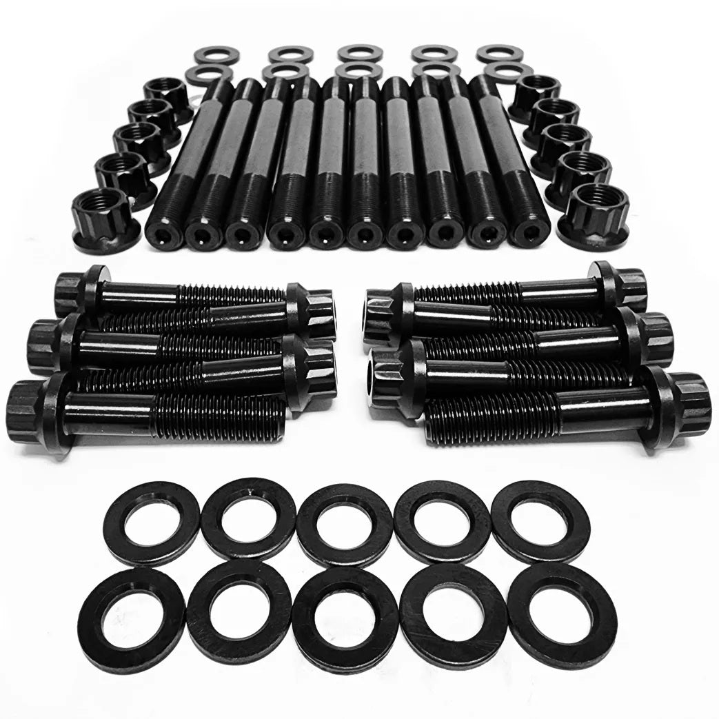 Main Stud Kit GM Duramax Diesel 6.6L 01-05 Main Cap Fastener Kits PRW