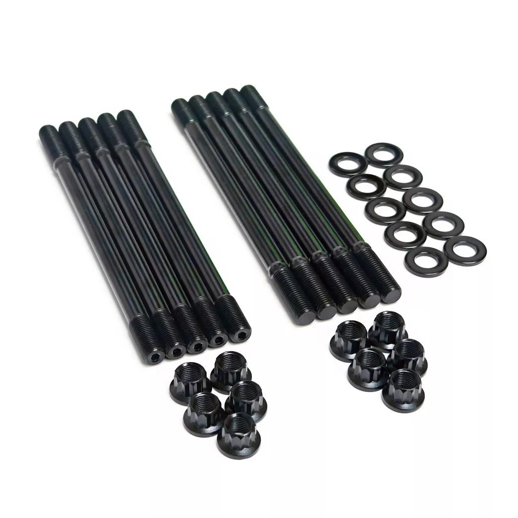 Honda H22A4 Head Stud Kt 12pt Nuts & Washers Cylinder Head Fastener Kits PRW