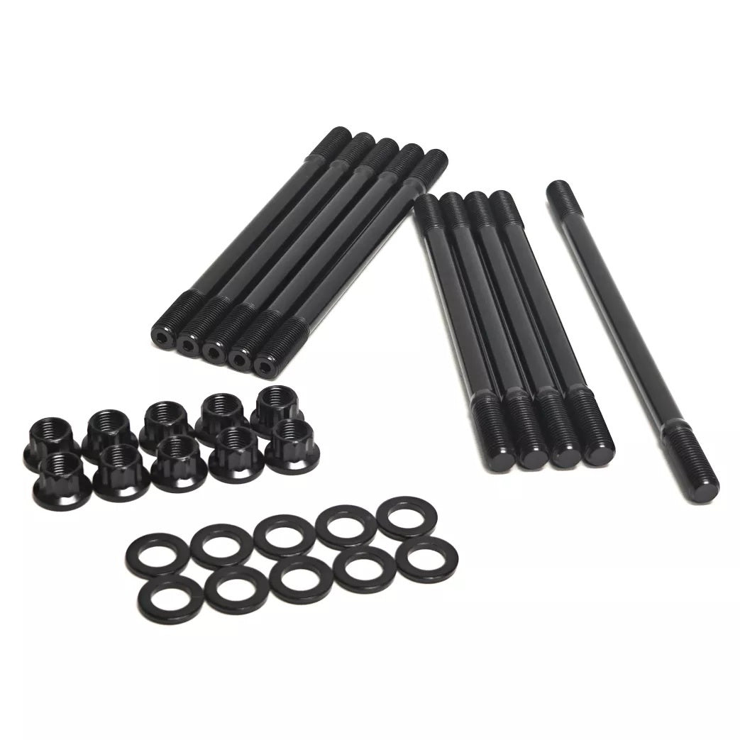 Honda H23A Head Stud Kit 12pt Nuts & Washers Cylinder Head Fastener Kits PRW