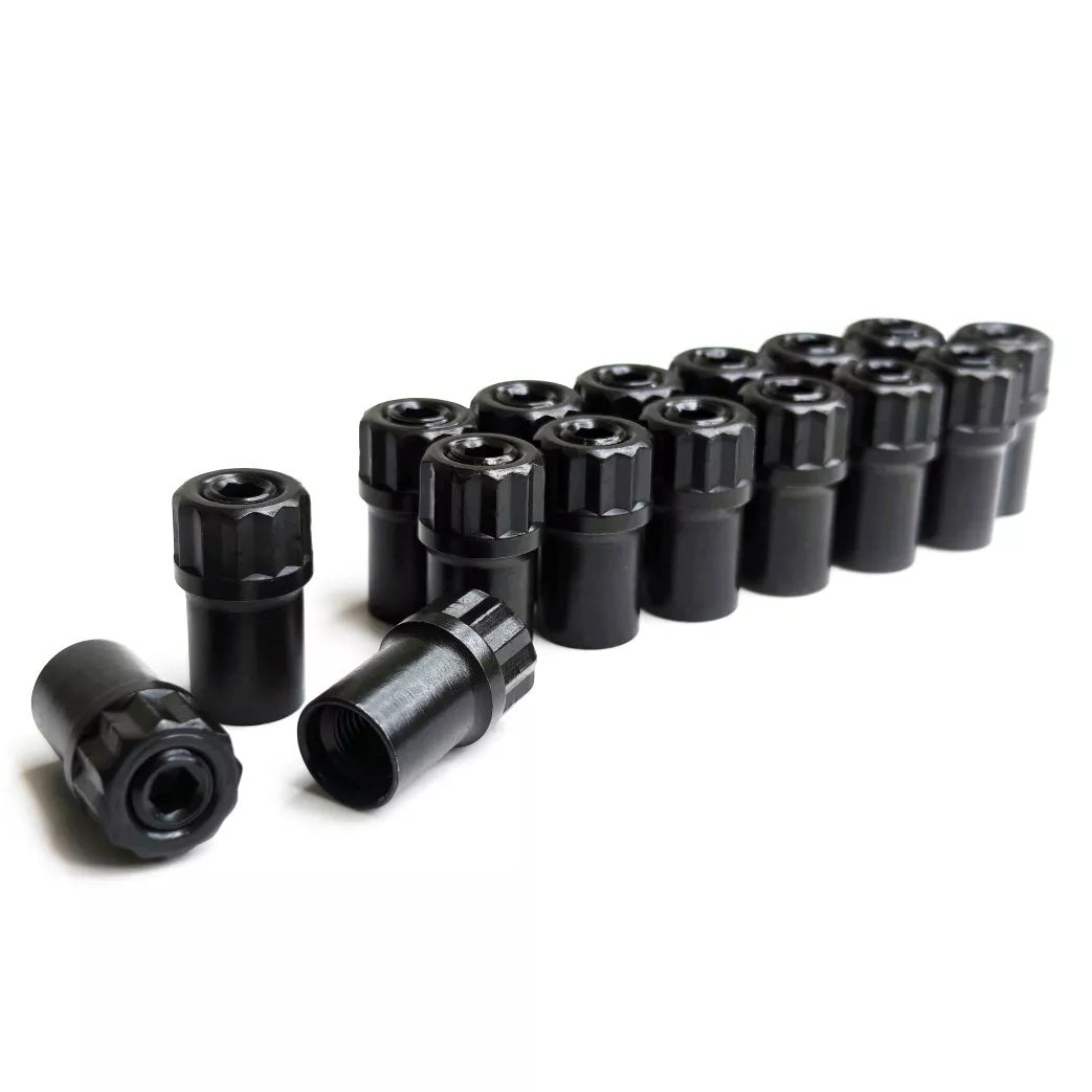 Polylock 3/8in Stud 12-Point .550in OD Shank Rocker Arm Fastener Kits PRW