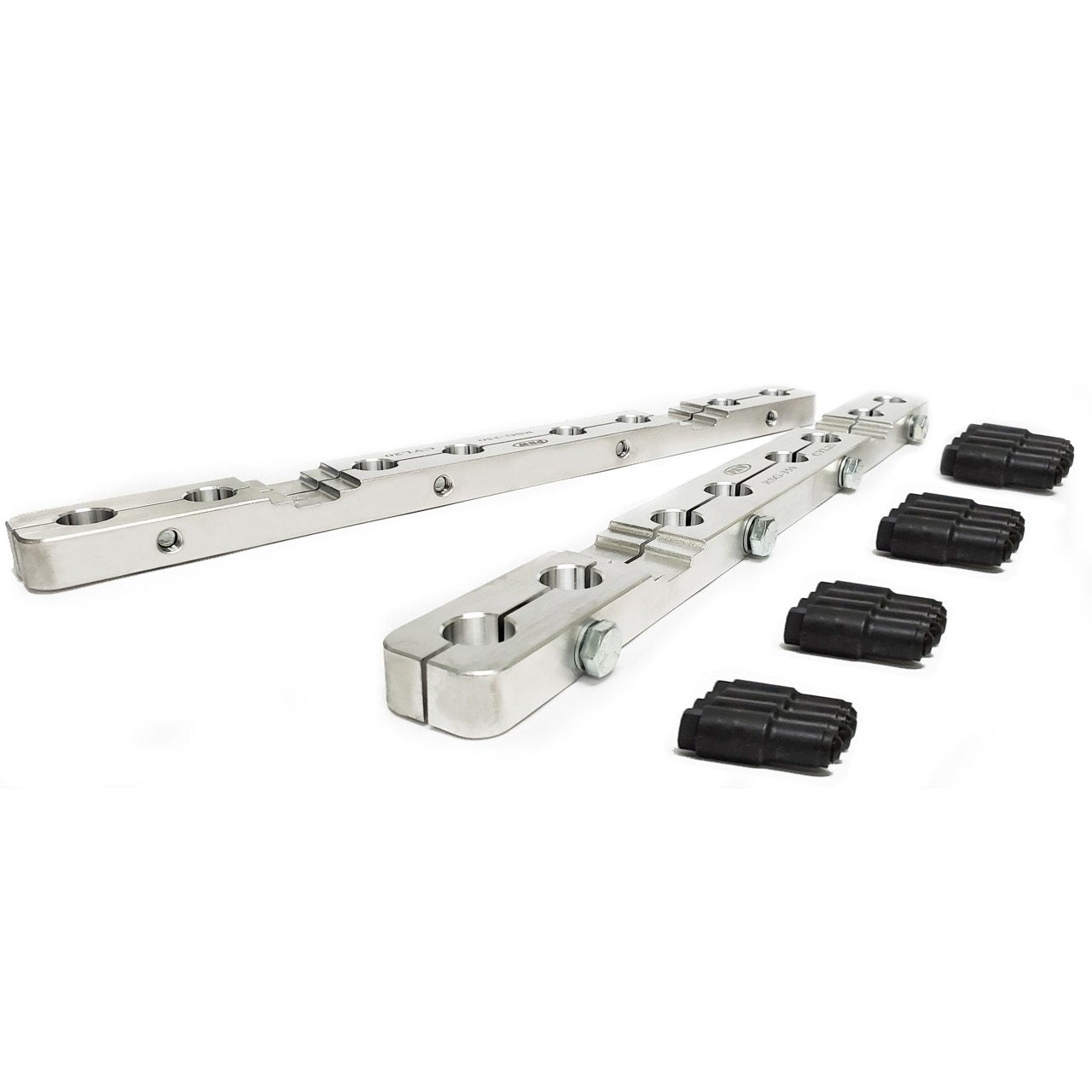 Billet Alum. Stud Girdle Kit - SBC Rocker Arm Stud Girdles PRW