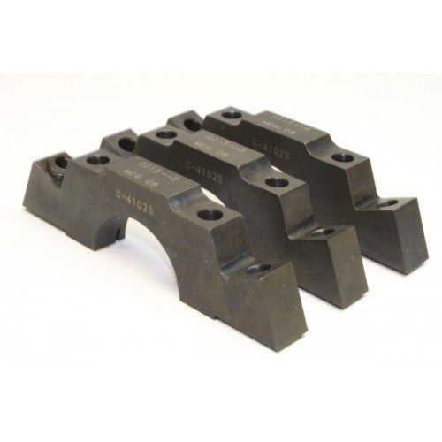 Billet Main Caps 67-86 Chevy 350 Splayed Outer Main Caps PRW