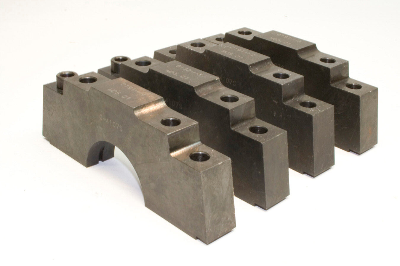 Billet Main Caps Chevy 396-454 2 to 4-Bolt Conv Main Caps PRW