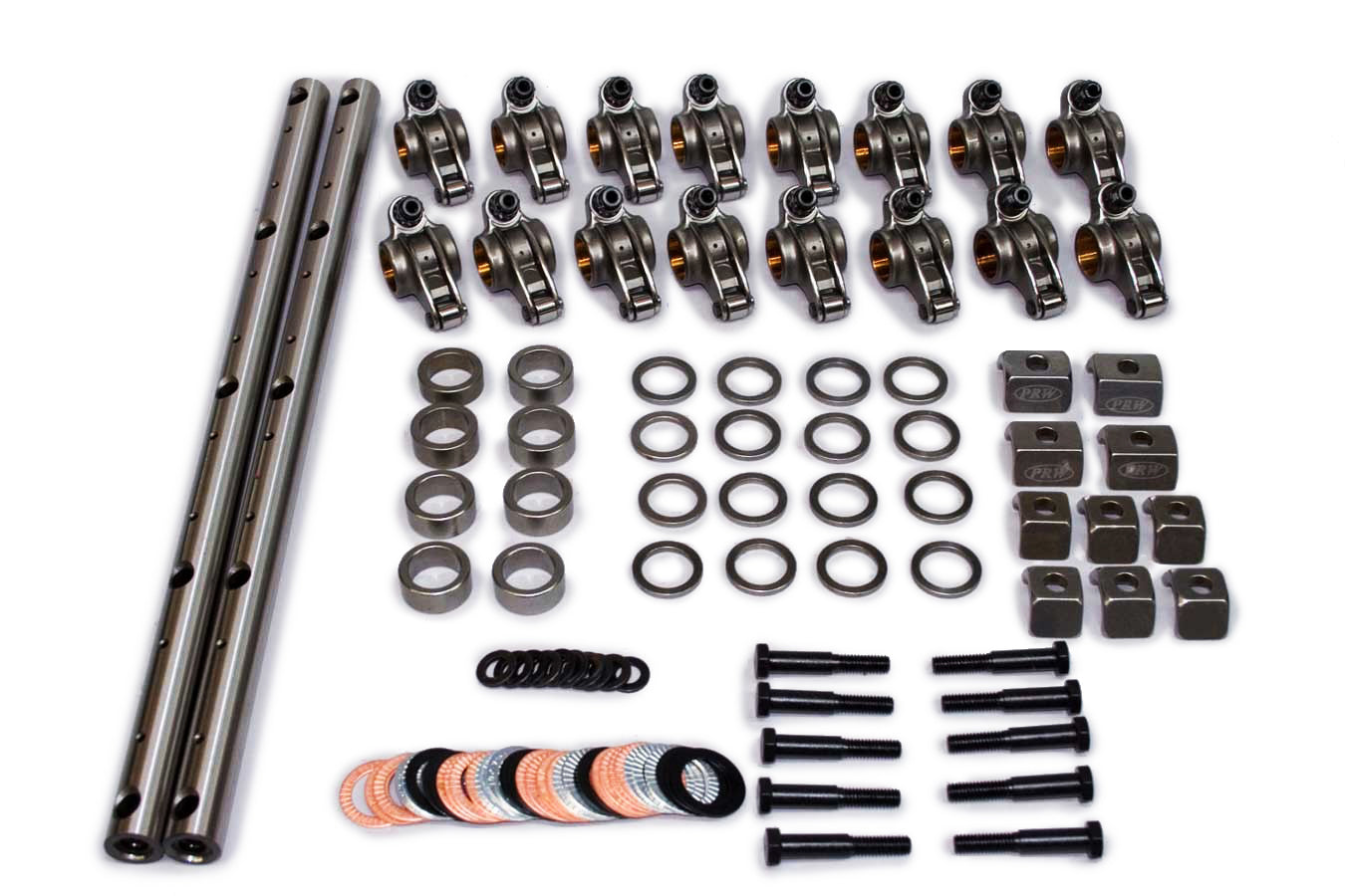 S/S Shaft Mount R/A System - BBM 1.6 Ratio Rocker Arms and Components PRW