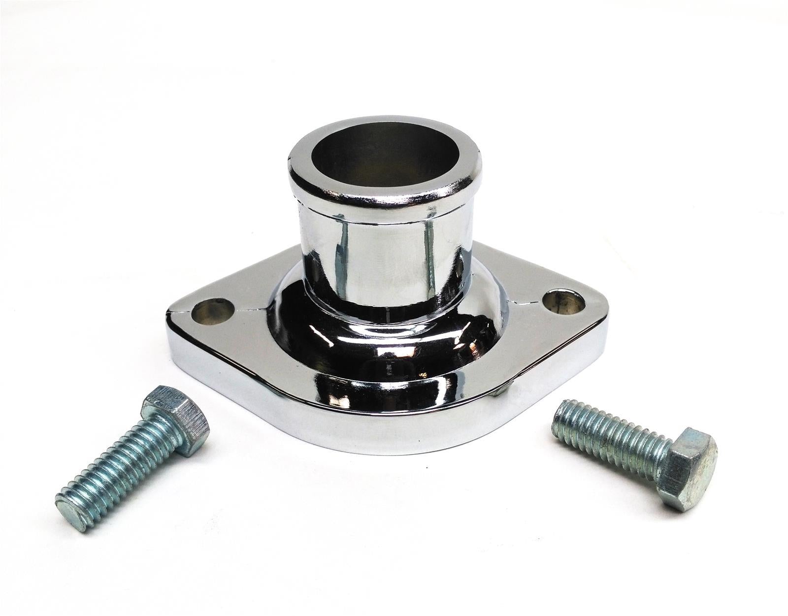 Water Neck Outlet - 90 Deg. Mopar Cast Aluminum Water Necks - Thermostat Housings PRW