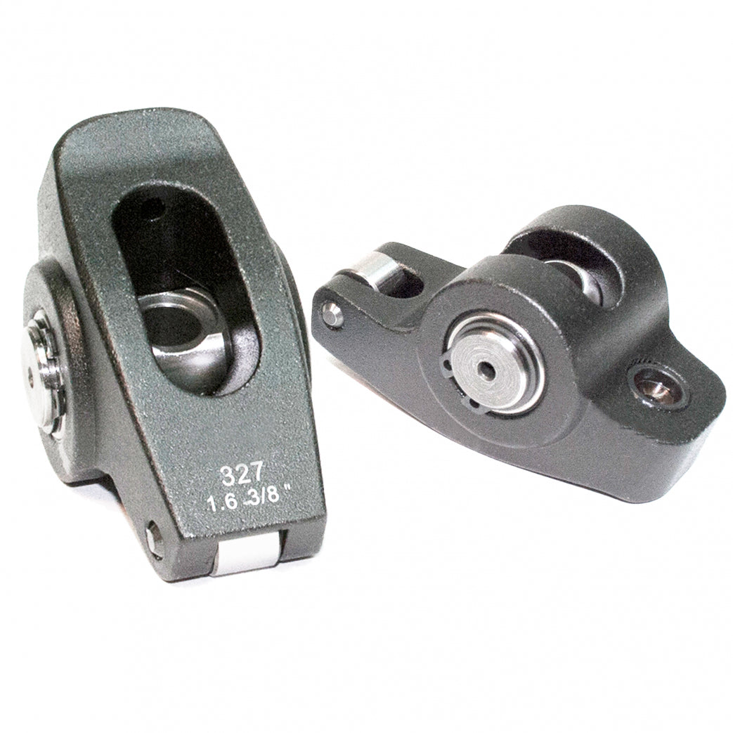 SBC Roller Rocker Arms - 1.6 Ratio 3/8 Stud Rocker Arms and Components PRW