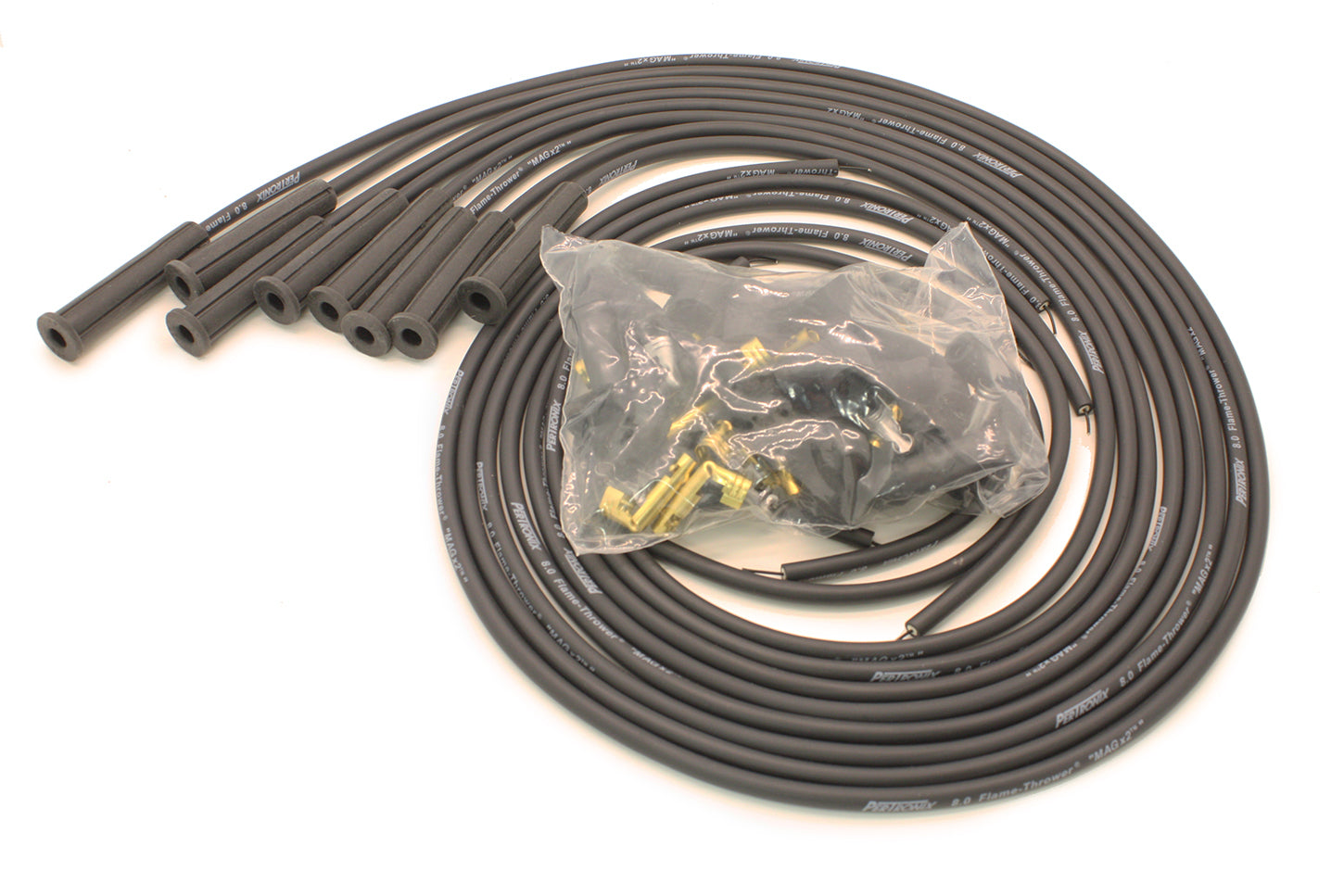 8MM Universal Wire Set - Black Spark Plug Wires Pertronix
