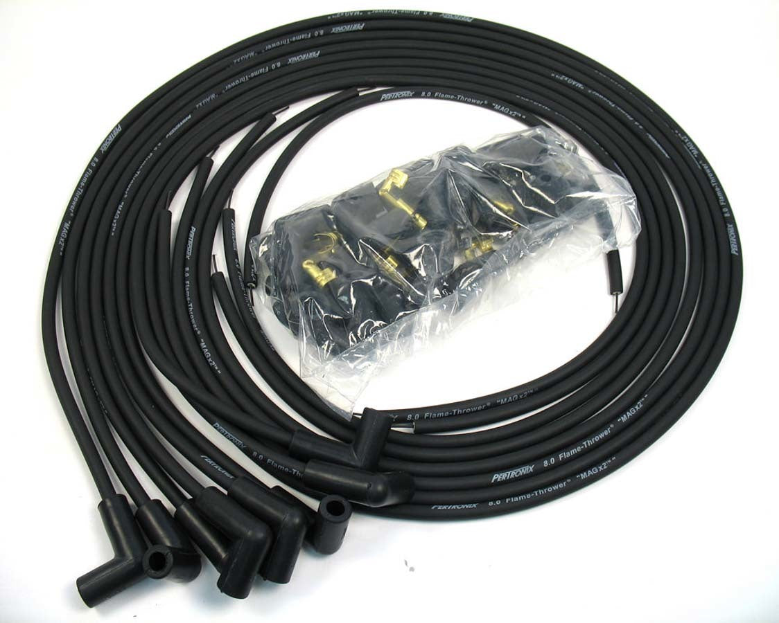 8MM Universal Wire Set - Black Spark Plug Wires Pertronix