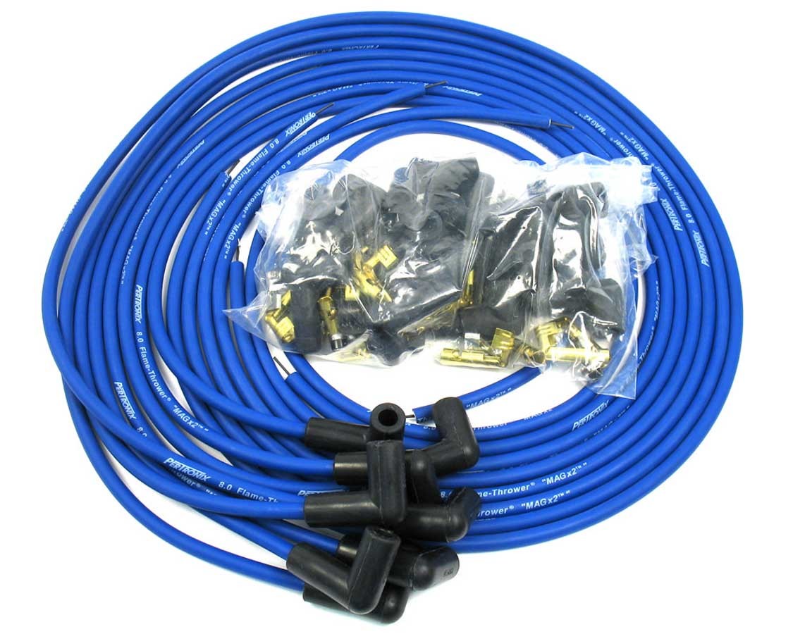8MM Universal Wire Set - Blue Spark Plug Wires Pertronix