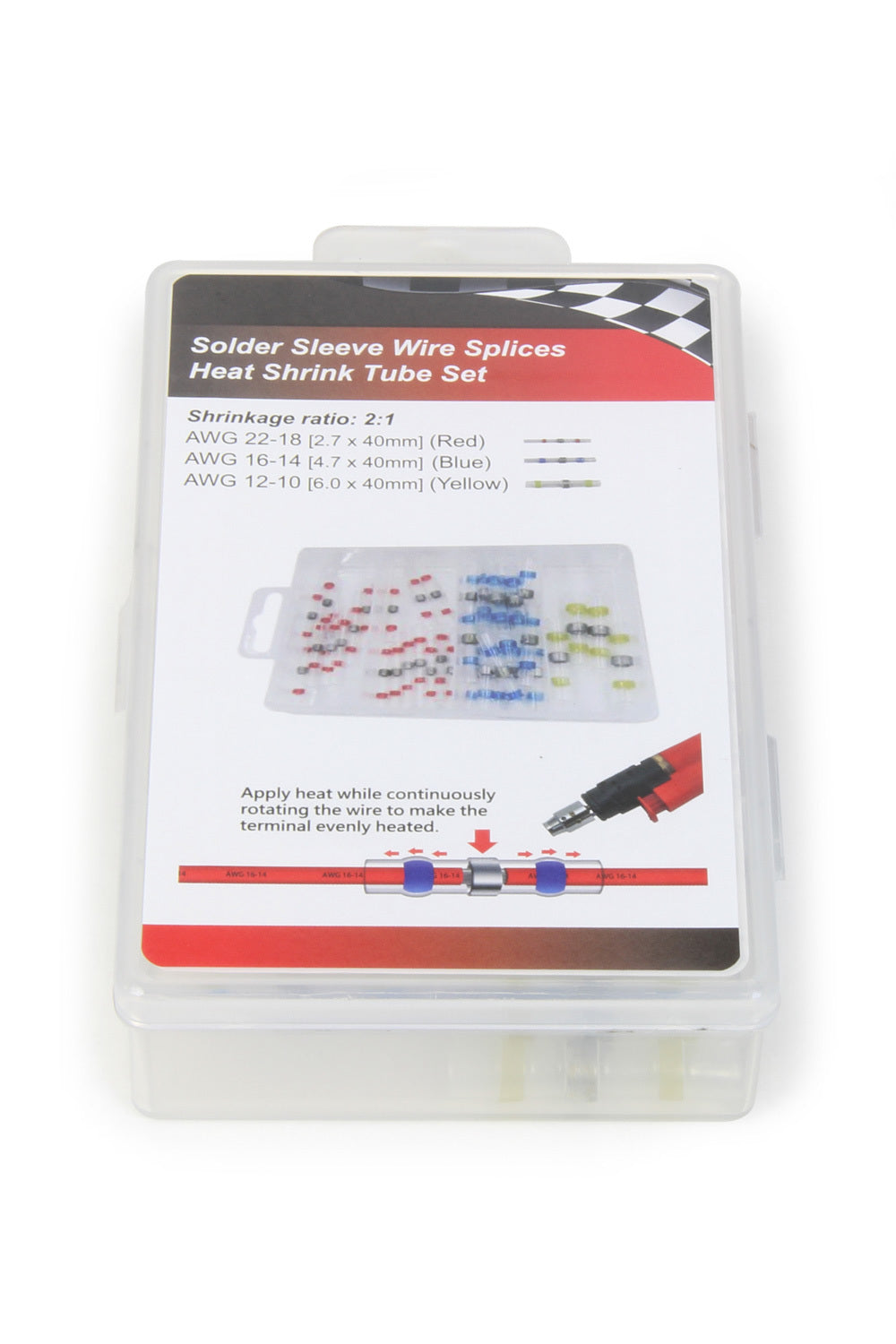 Solder/Heat Seal Splice Kit (40pk) Wiring Connectors and Terminals Pertronix