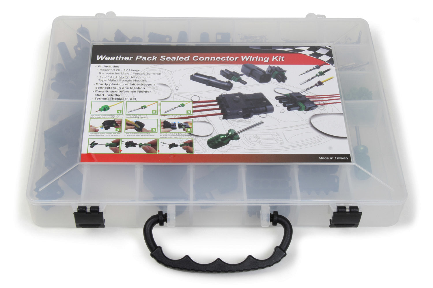 Weather Pack Connector Kit (209pk) Wiring Connectors and Terminals Pertronix