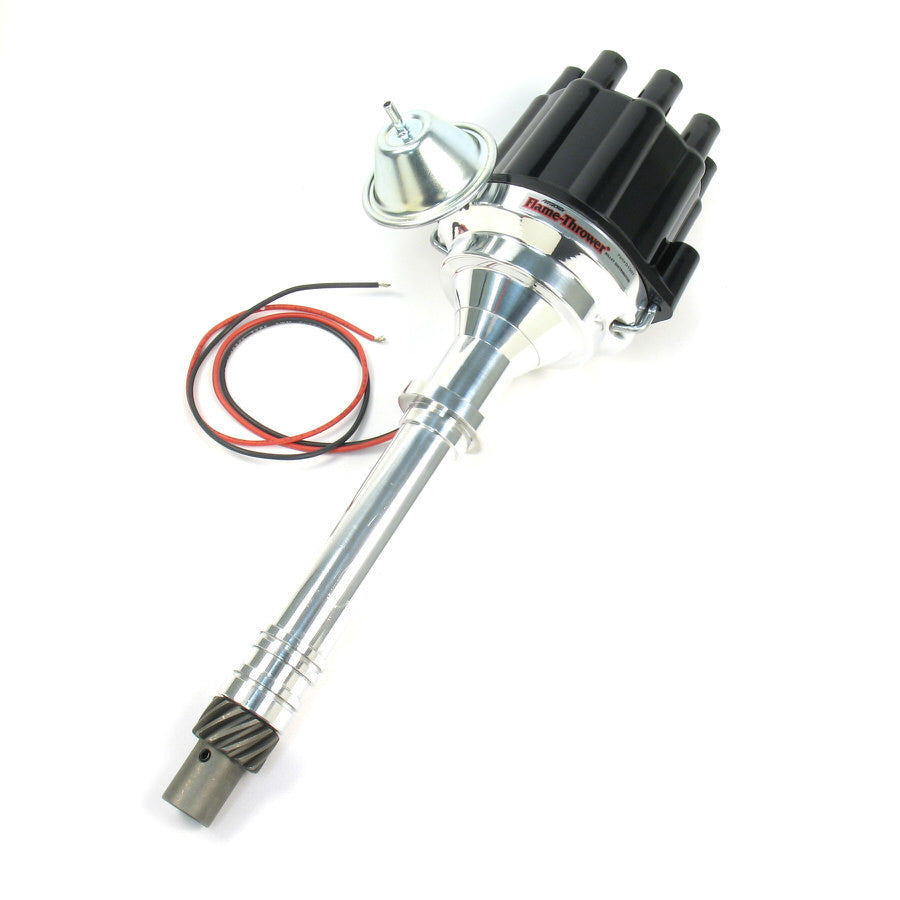 Chevy V8 Billet F/T Distributor w/Bk Cap Distributors Pertronix