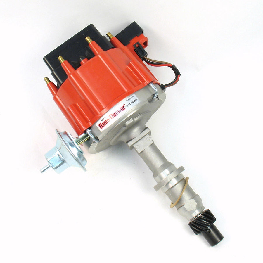 Pont. V8 HEI Distributor w/Red Cap Distributors Pertronix