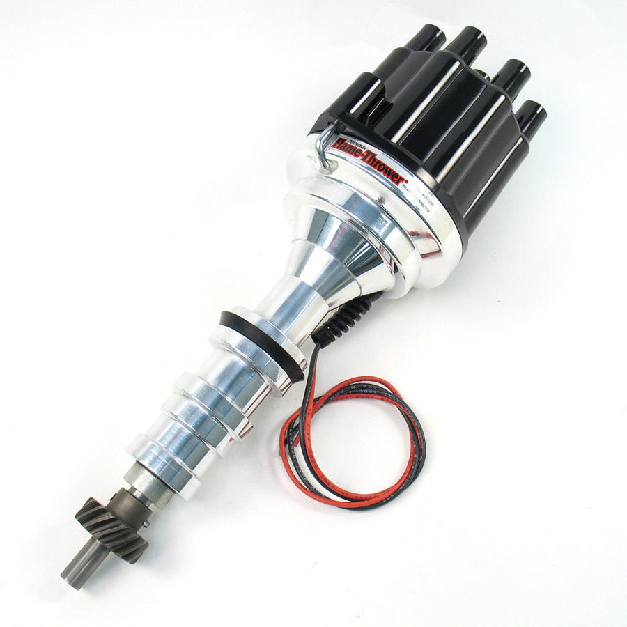 BBF FE Billet Dist. w/Blk Cap Distributors Pertronix