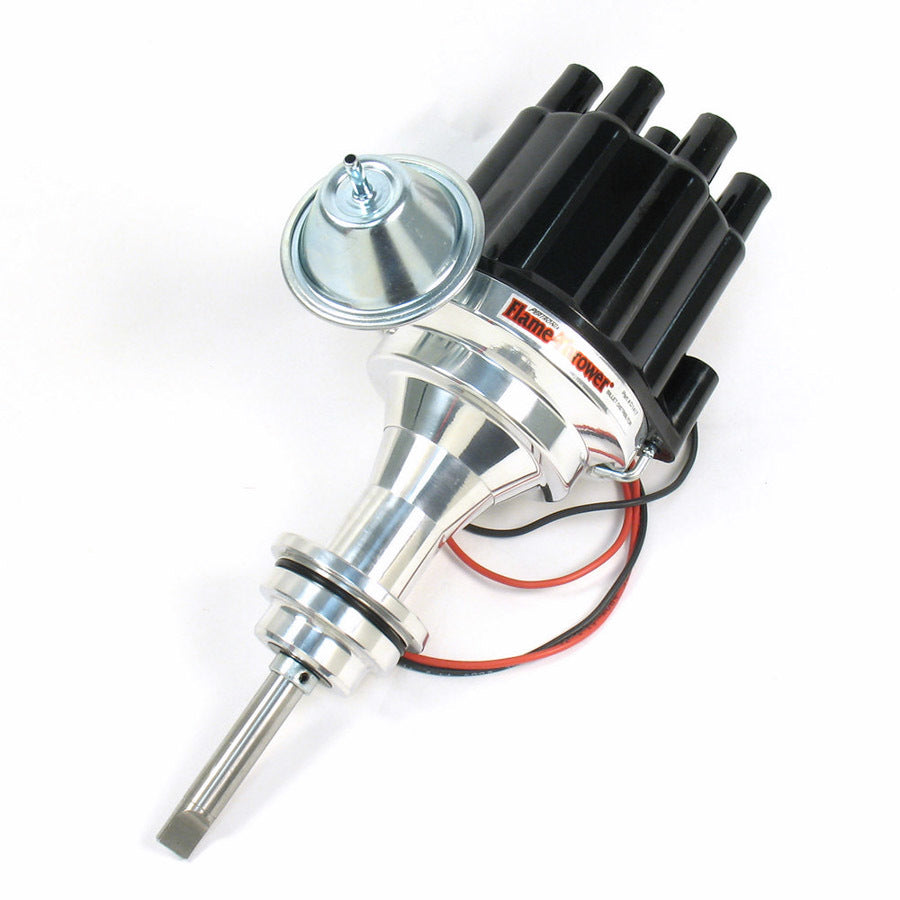 SBM Billet Distributor w/Blk Cap Distributors Pertronix