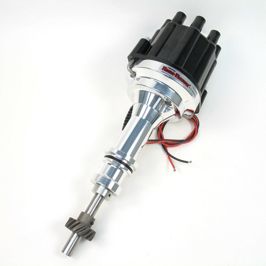 BBF Billet Distributor w/Black Cap - Marine Distributors Pertronix