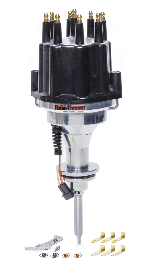 Billet Distributor - BBM RB 426-440 Blk Male Cap Distributors Pertronix