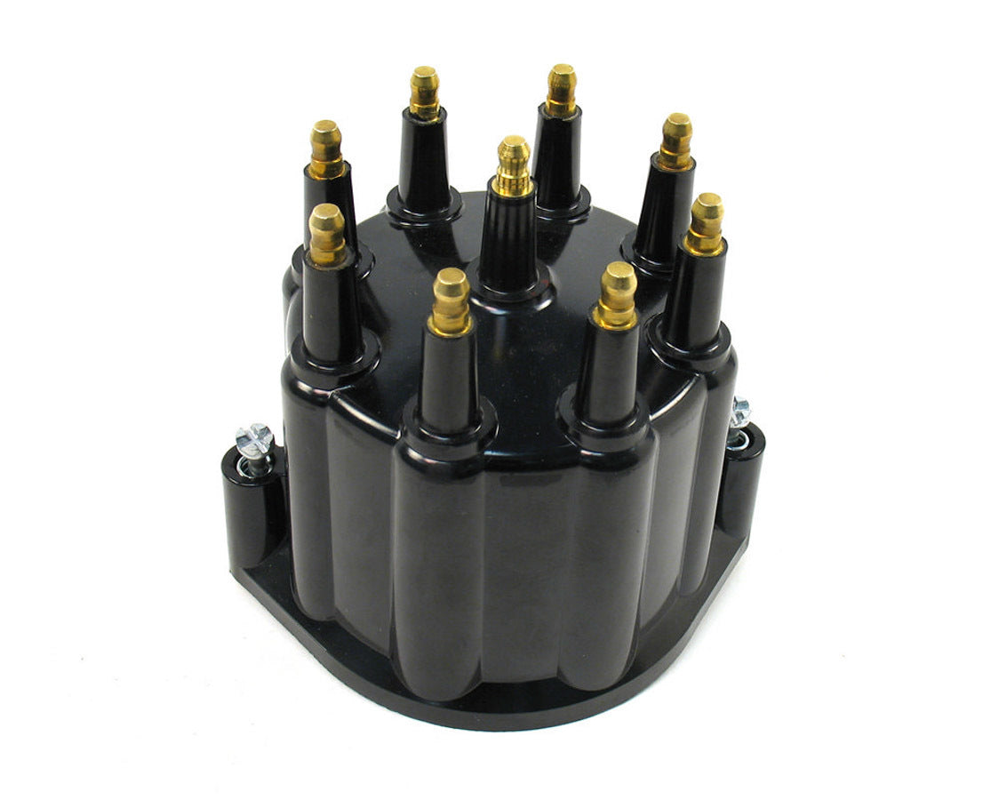 Distributor Cap - Black w/Male Tower Distributor Caps Pertronix