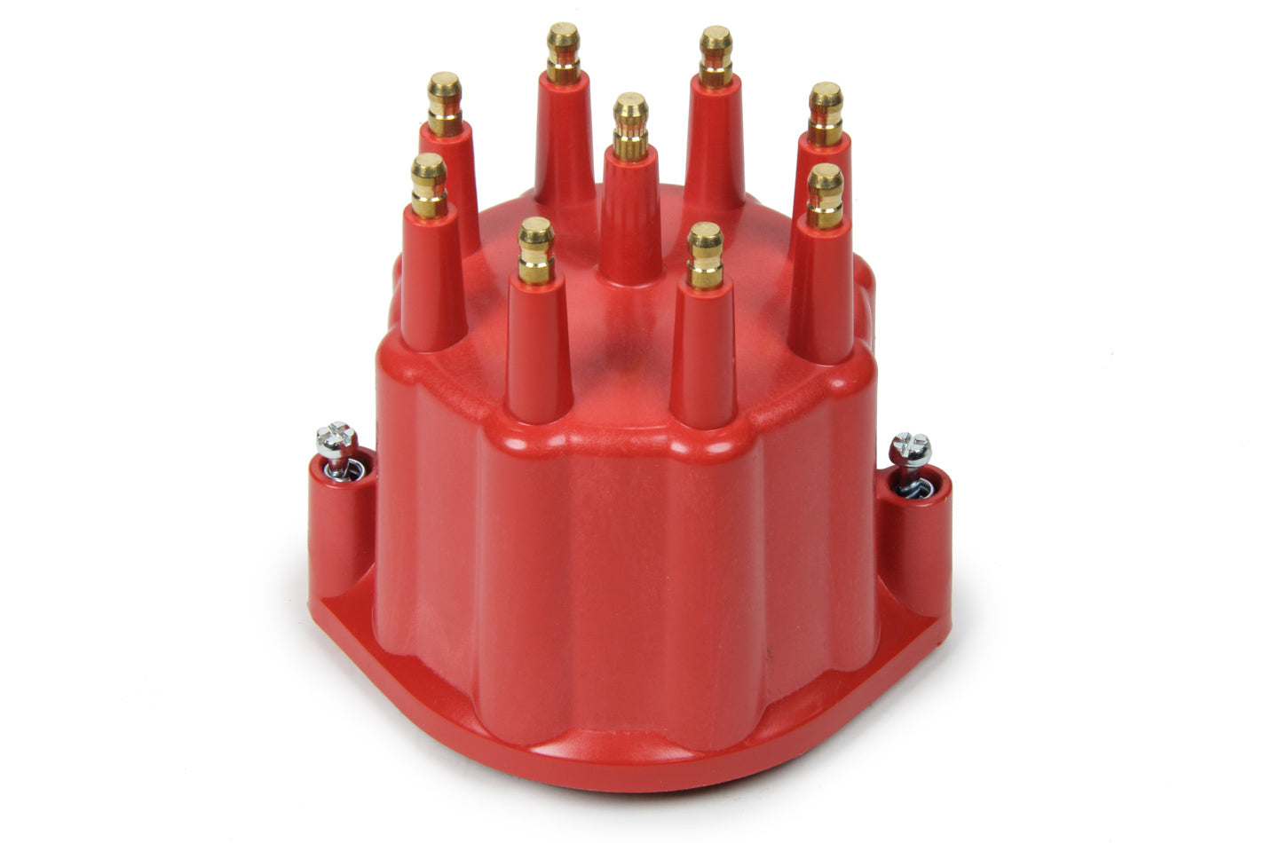Distributor Cap - Red w/Male Tower Distributor Caps Pertronix