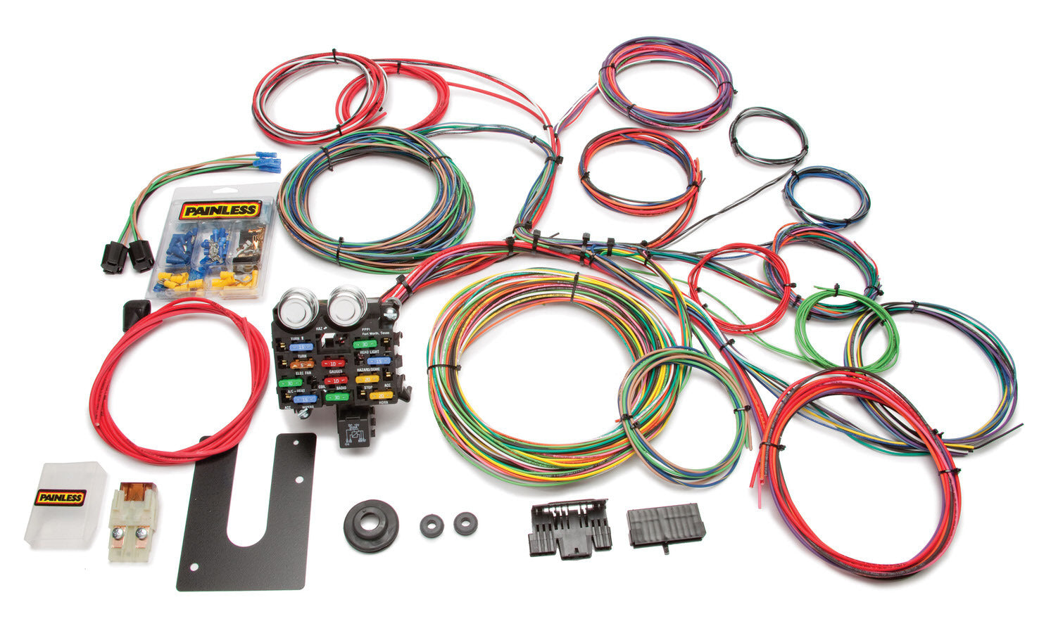 21 Circuit Non-Gm Column Full Wiring Harness Painless Wiring