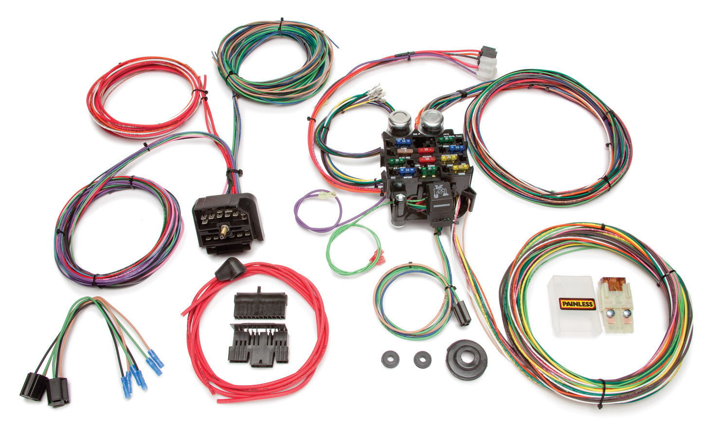 Wiring Harness CJ6 7Jeep w/Keyed Column&Bulkhead Full Wiring Harness Painless Wiring