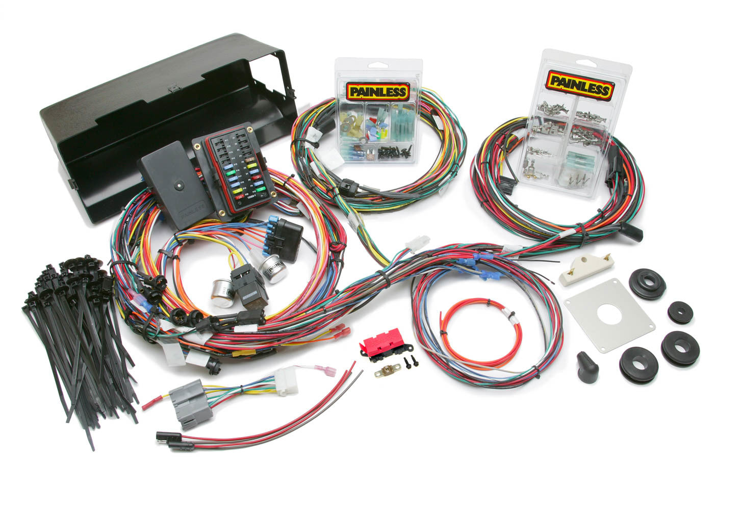 66-77 Bronco Wiring Harness w/o Switches Full Wiring Harness Painless Wiring