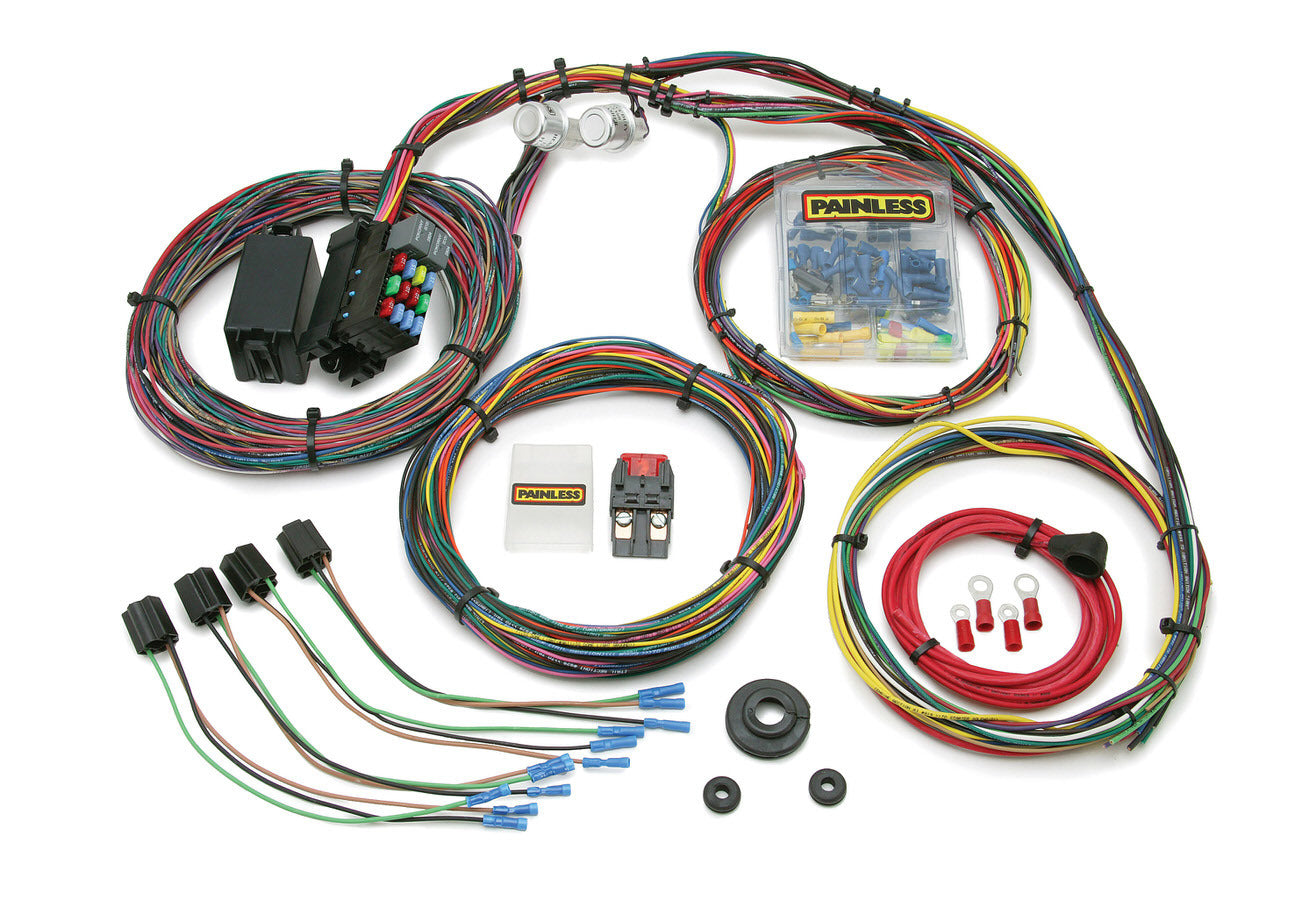Mopar Muscle Car Chassis Harness 21 Circuits Full Wiring Harness Painless Wiring