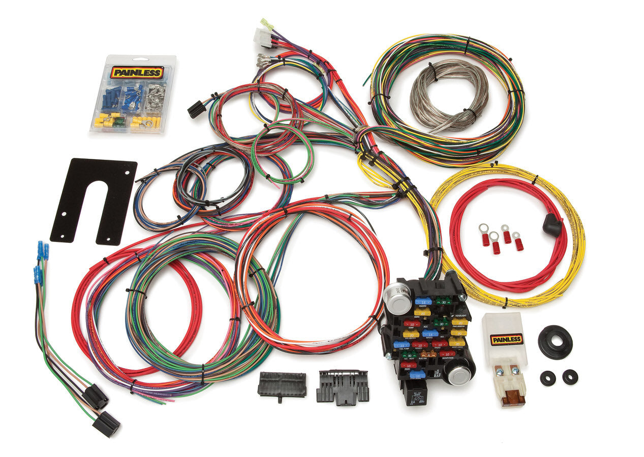 28 Circuit Gm Keyed Colm Full Wiring Harness Painless Wiring