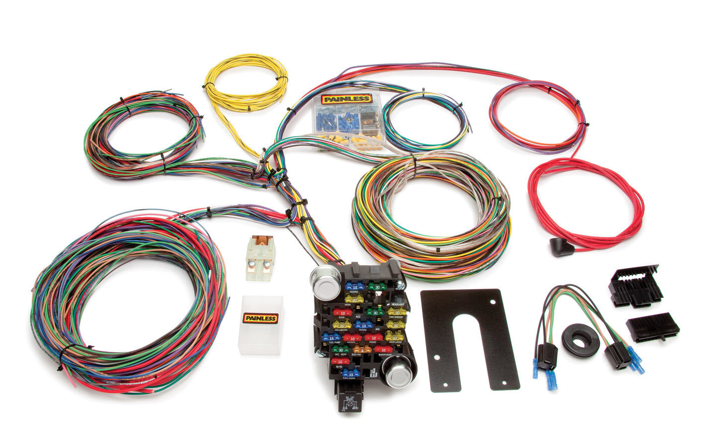 28 Circuit Non Gm Column Full Wiring Harness Painless Wiring