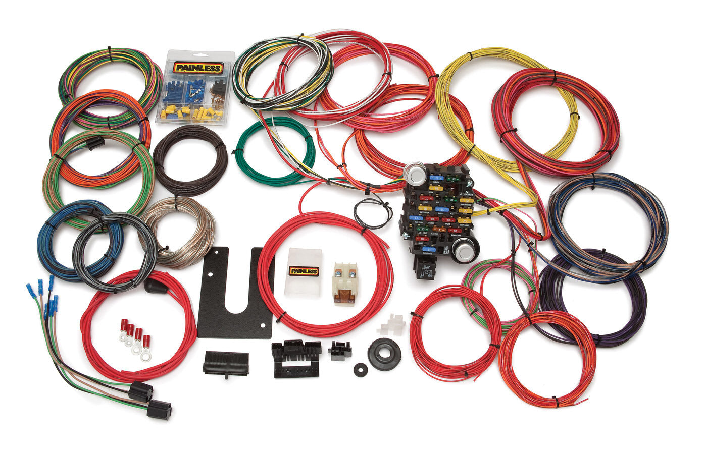 Trunk Mount 28 Circuit Wiring Harness Full Wiring Harness Painless Wiring