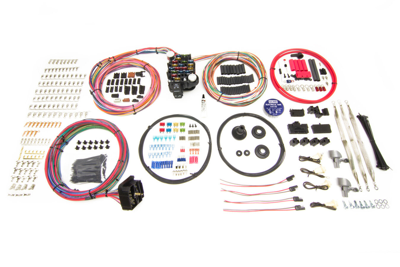 25 Circuit Harness - Pro Series Key In Dash Full Wiring Harness Painless Wiring