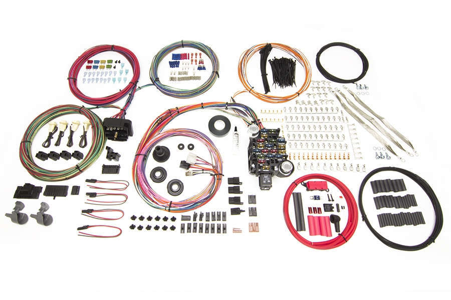 25 Circuit Harness - Pro Series Truck GM Key Full Wiring Harness Painless Wiring