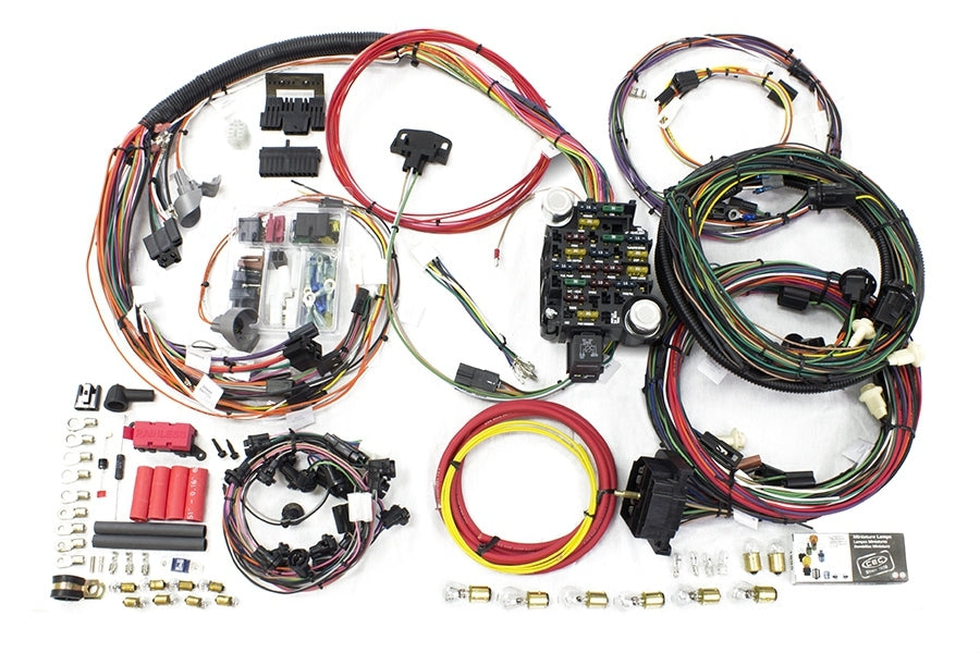 70-72 Chevelle Wiring Harness 26 Circuit Full Wiring Harness Painless Wiring